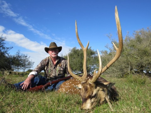 Jagd auf Axishirsch in Argentinien - Interhunt - jagen weltweit
