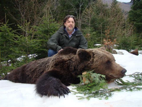 Erfolgreiche Braunbär jagd in Kroatien - Interhunt - jagen weltweit